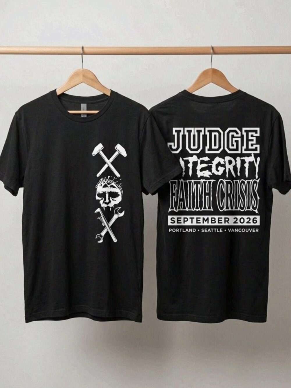 Judge Tour 2026 T-Shirt Concert Merch Reprint